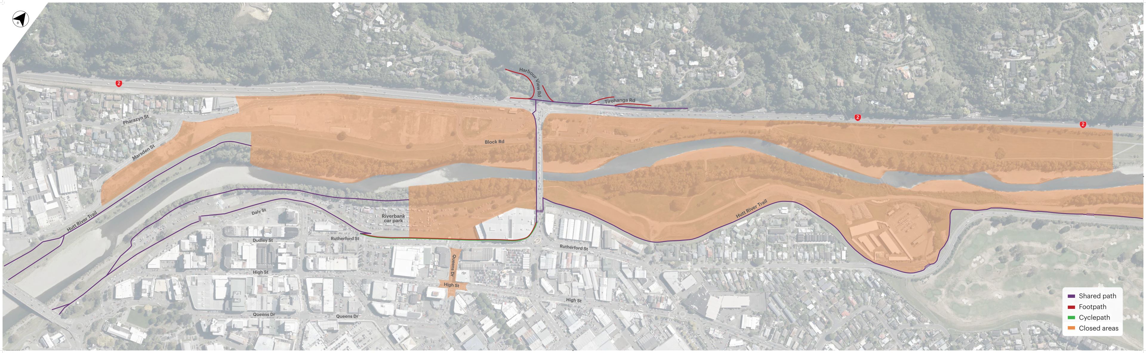 TeAwaKairangi Hutt River Trail Paths 3840
