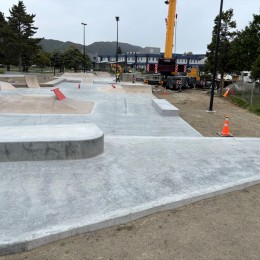 Skatepark progress